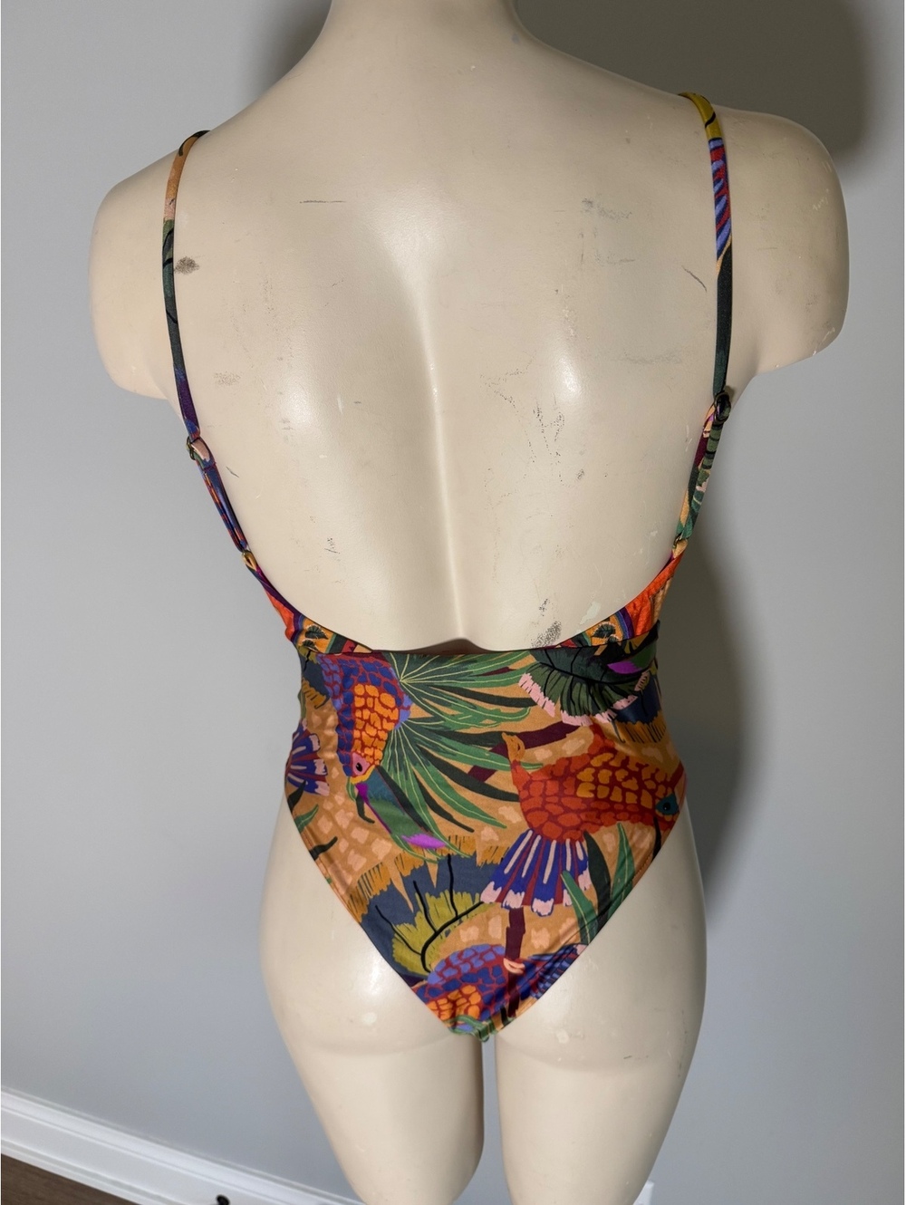 Farm Rio Women's Tropical Print One-Piece Swimsuit with Tags - Picture 5 of 9